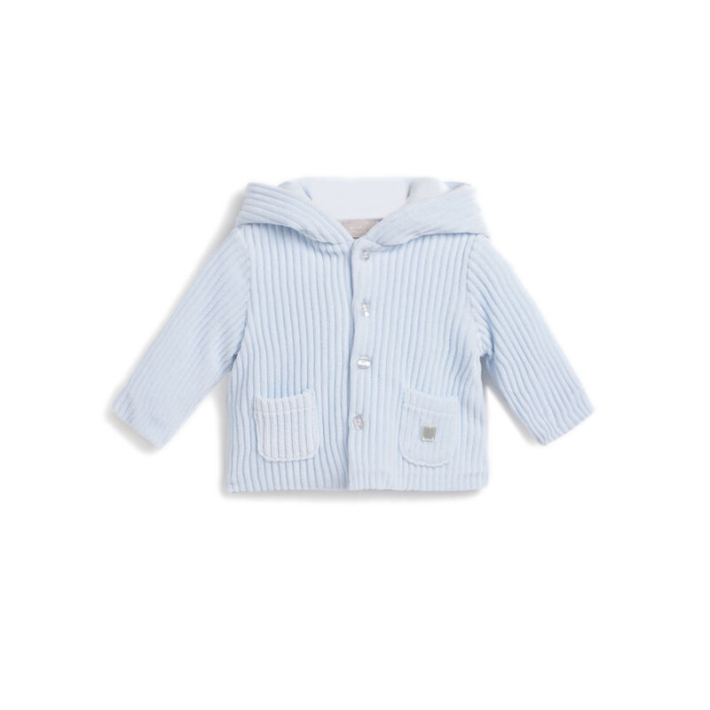 Boys Light Blue Solid Sweatshirt image number 0